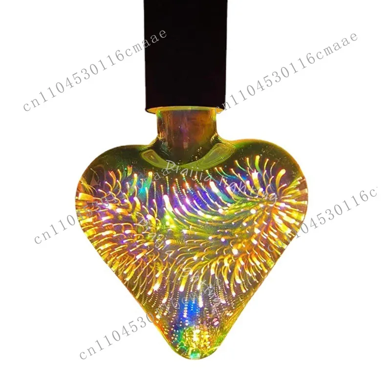 Light Bulb ST64 Christmas Tree Creative Light G80  Decorative Light Bulb G95 Ball Bulb 220V