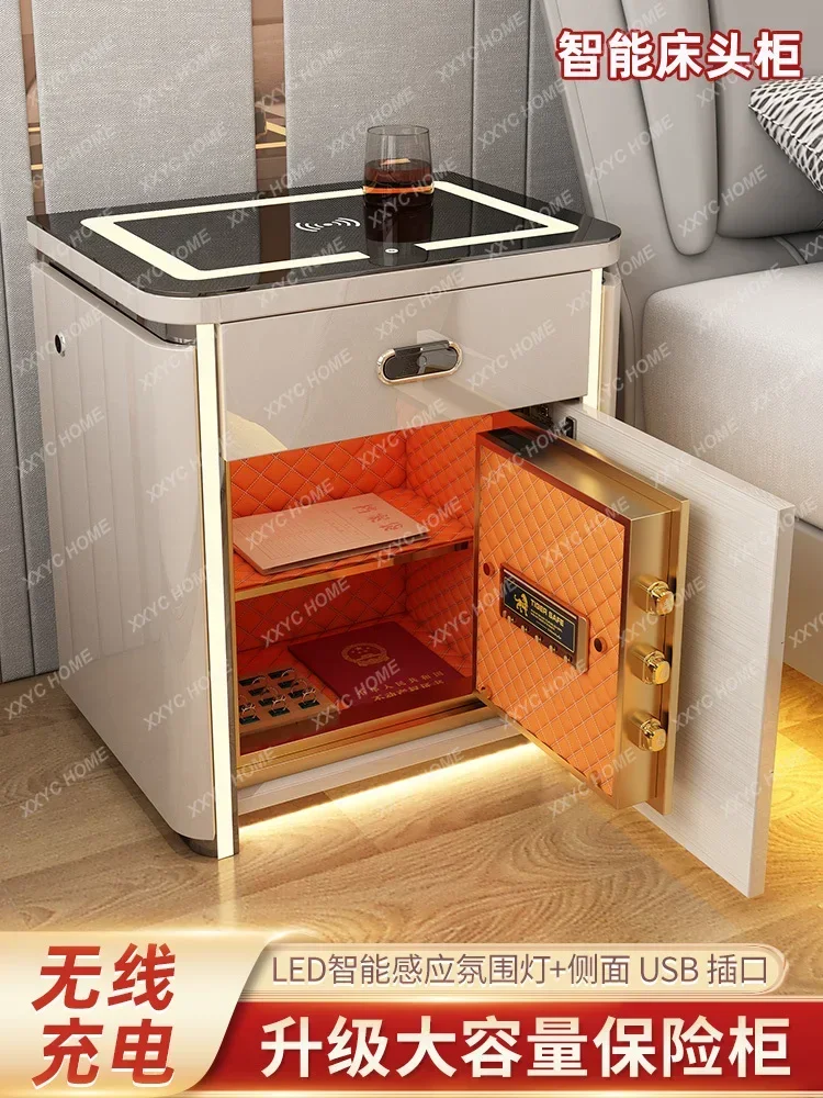 safe, integrated smart large-capacity safe, fingerprint lock, mobile phone wireless charging with Bluetooth speaker