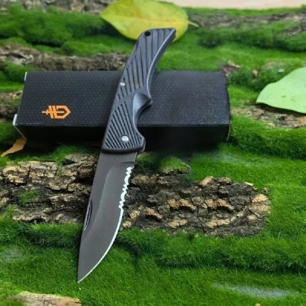 Outdoor Folding Pocket Knife, Defensive Knife, Multi-purpose, Hiking, Cutting, Survival, EDC Tool