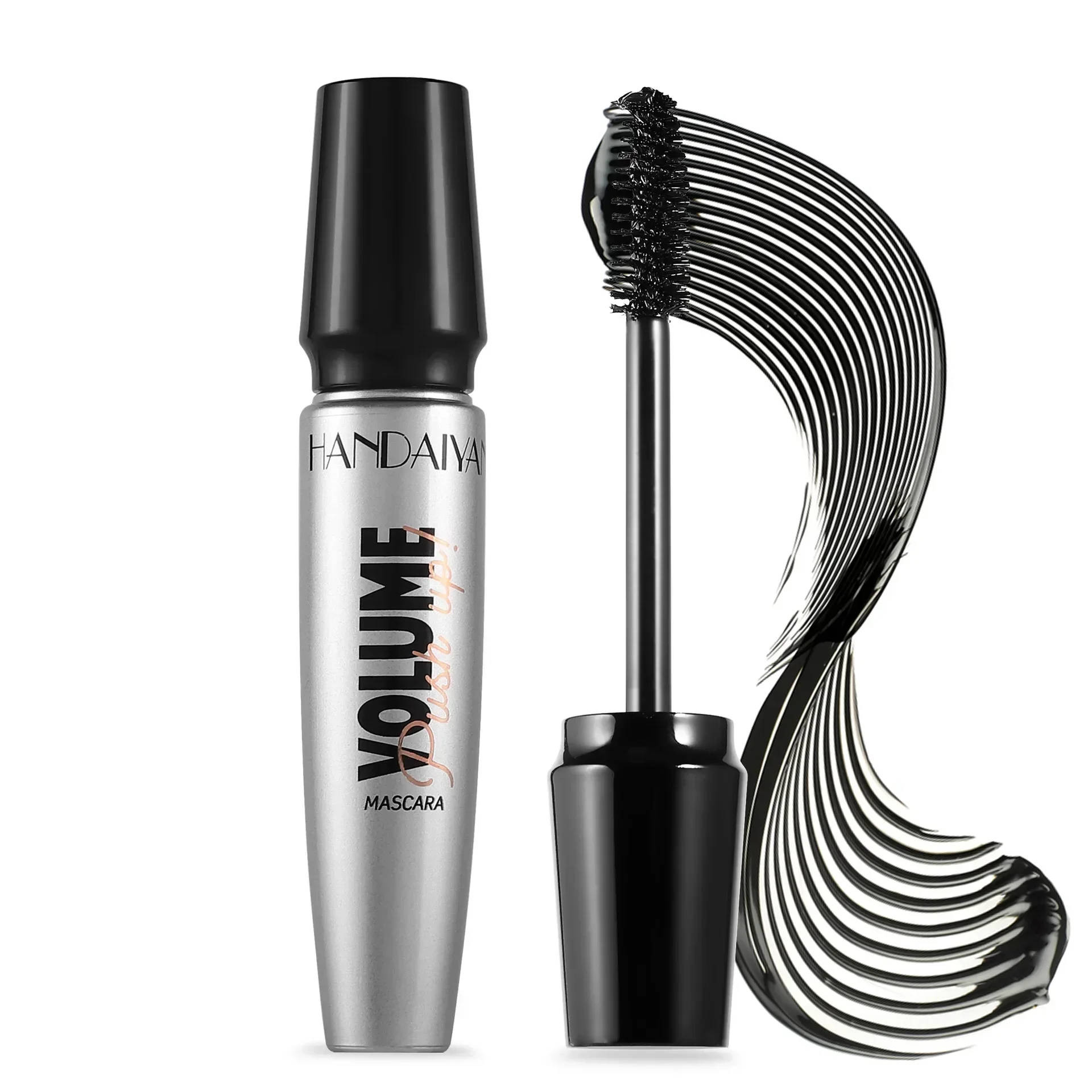 1 Stuk Zwarte Mascara Verlengt Wimpers Extra Volume Langdurige Waterdichte Natuurlijke Wimpers Vrouwelijke Professionele Make-Up Cosmetica