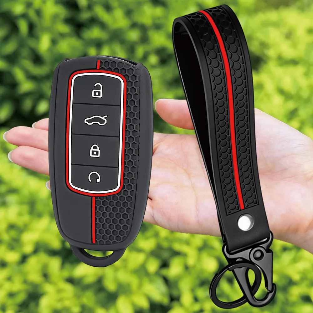 For Chery Tiggo 7 Pro Tiggo 8 Max Tiggo 9 Omoda 5 Jaecoo 7 Arrizo 8 Arrizo 5 Explore 06 A8 Protective Silicone Key Cover