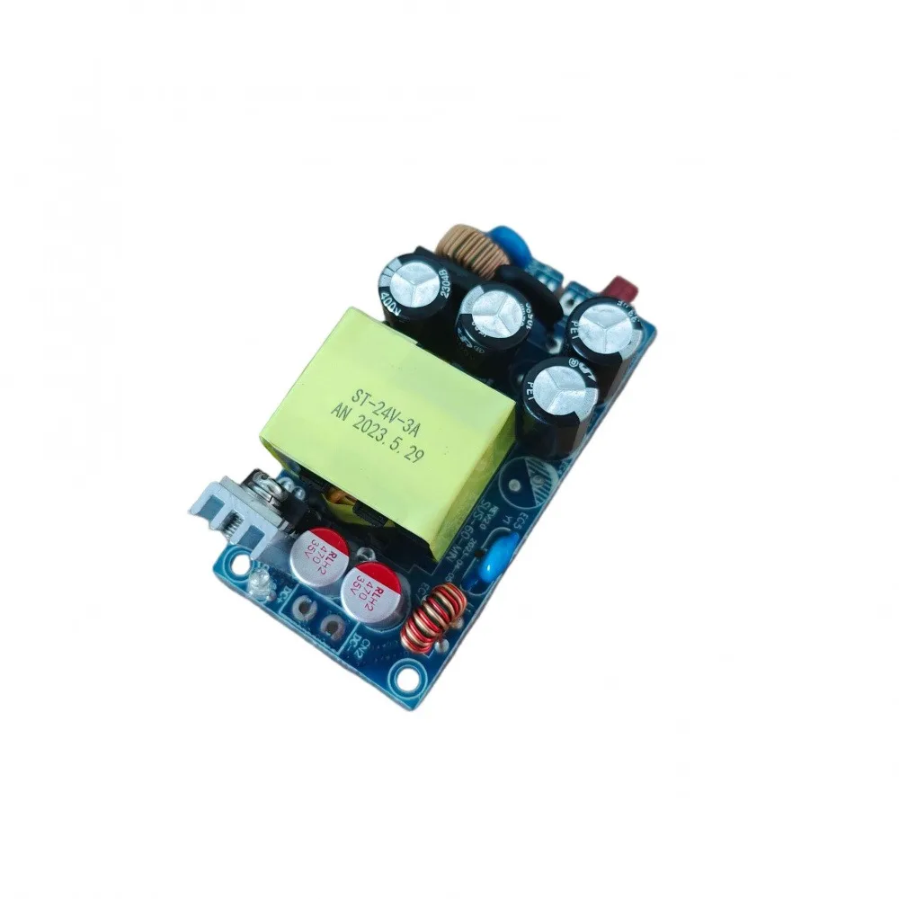 

Модуль импульсного источника питания 24 В, 3 А, AC110-240 В до 24 В постоянного тока, 3 А, плата питания 72 Вт, высокая мощность с защитой от короткого замыкания