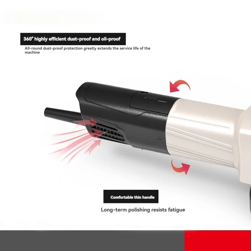 220V High-power Small Electric Angle Grinder, Polishing Machine, Cutting Machine, Sanding Machine, Hand Sanding Wheel Machine view 5