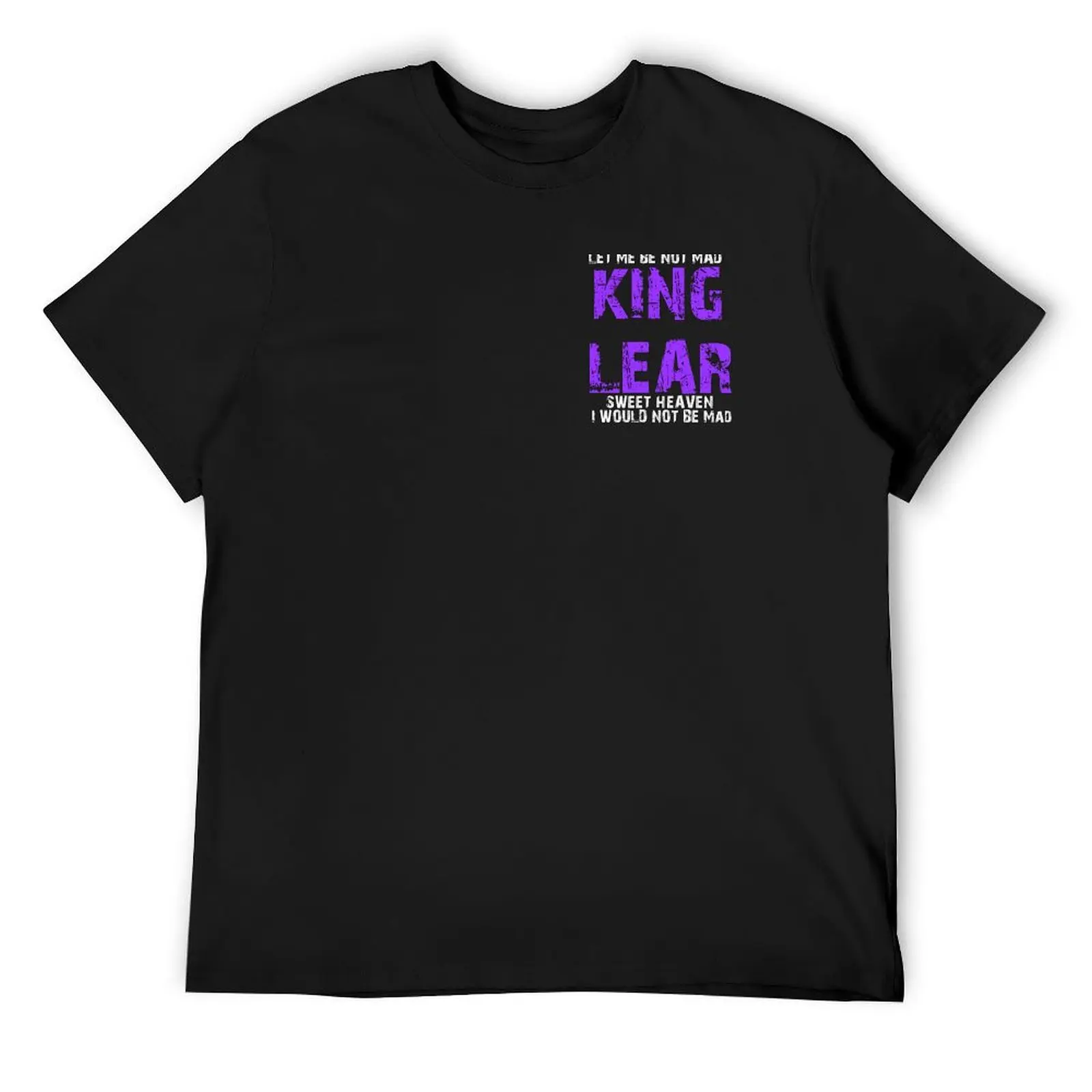 

king Lear T-Shirt street wear plus sizes graphic t shirts slim fit t shirts for men