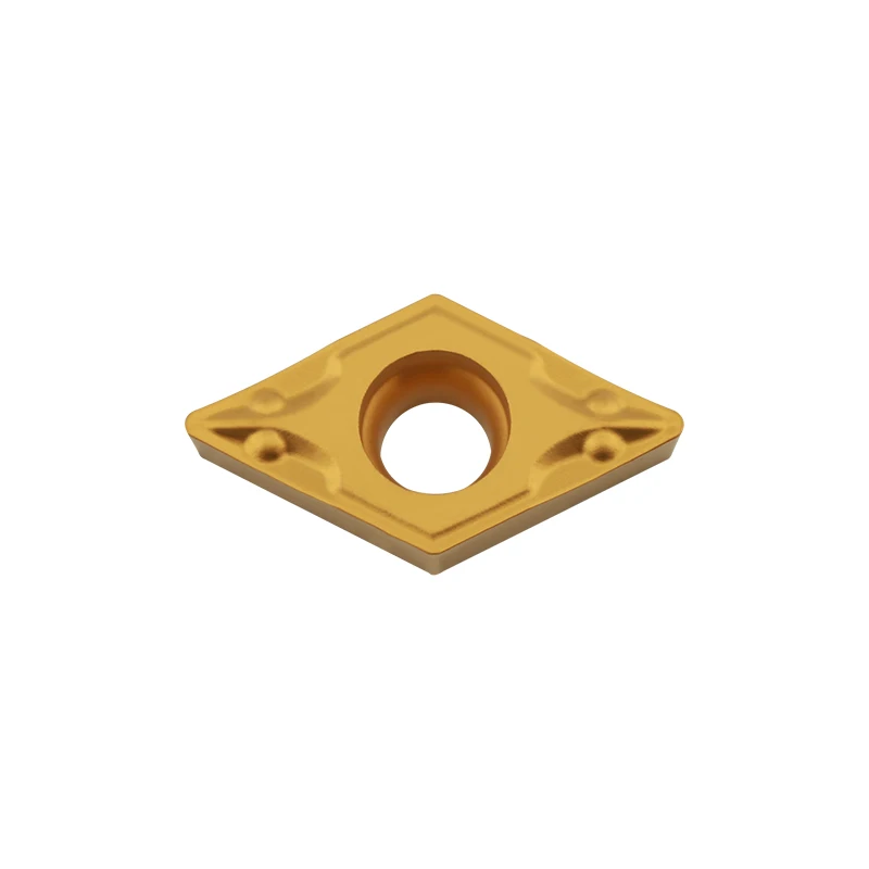 KaKarot ใส่คาร์ไบด์10Pcs DCMT070204 DCMT070208เหล็กหมุนเครื่องมือ CNC Cutter