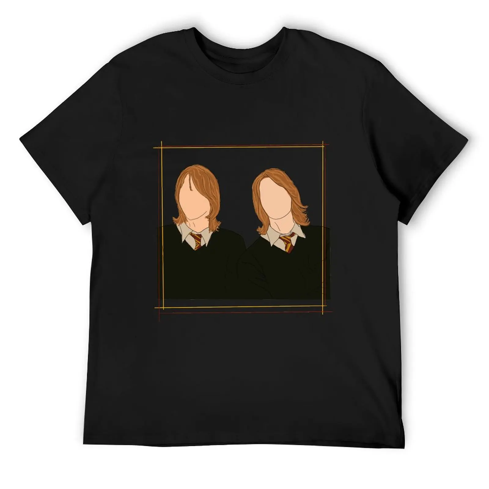 

Weasley twins ( Fred & George Weasley) T-Shirt graphic t shirts boys whites graphic shirts custom shirt plain t shirts men