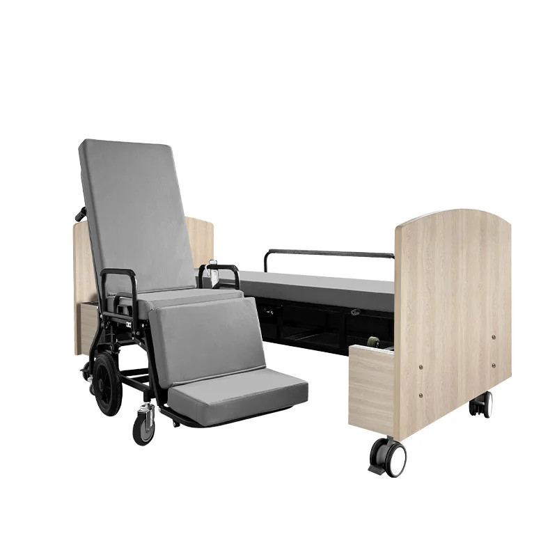 Separation bed, electric multi-function bed, household care for the elderly separation type, electric bed