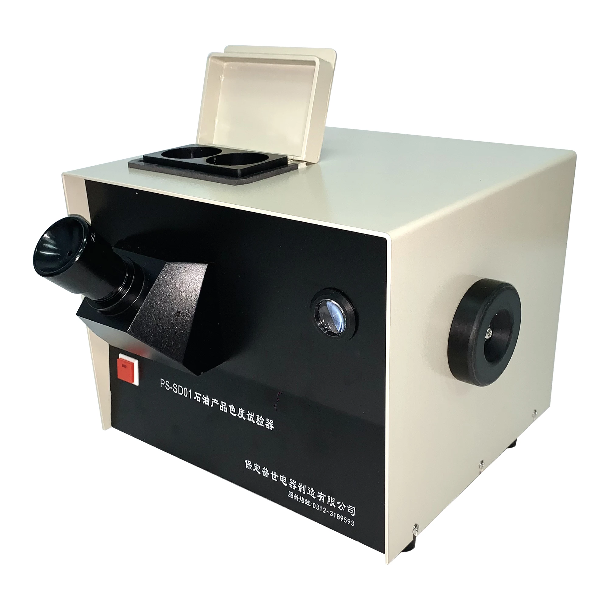 Transformer Oil Color Chromascope Test Equipment Astm D1500 Color Measuring Instrument