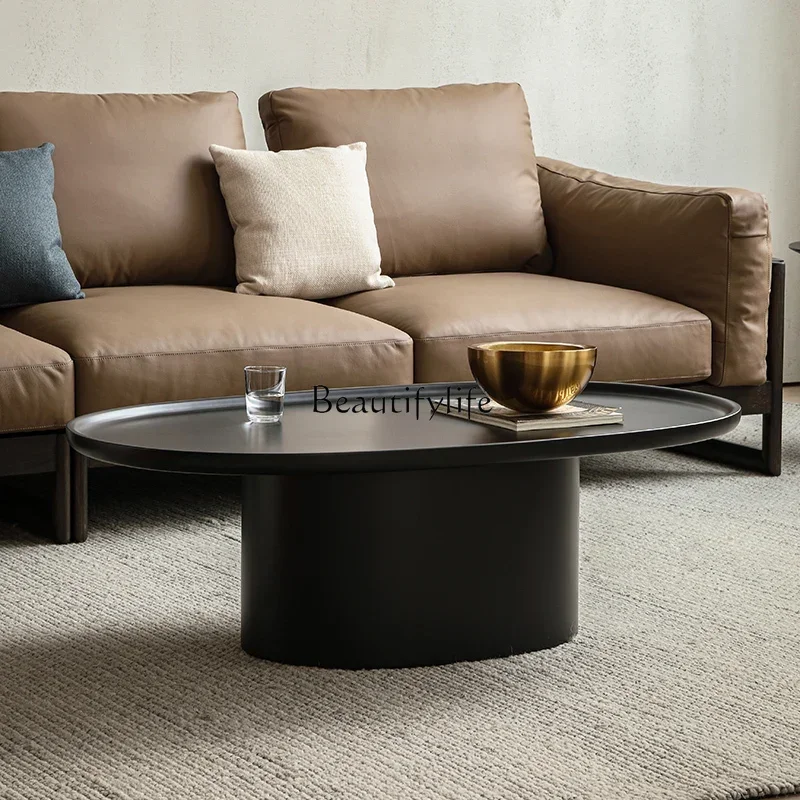 

05 FG17/Silent Wind round Coffee Table Combination Italian Minimalist Size Tea Table Combination