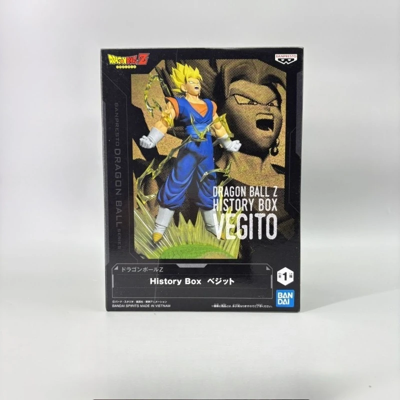 Bandai In Voorraad Banpresto Geschiedenis Doos Anime Dragon Ball Vegetto Majin Vegeta Action Figure Model Speelgoed Collectie Gift DT
