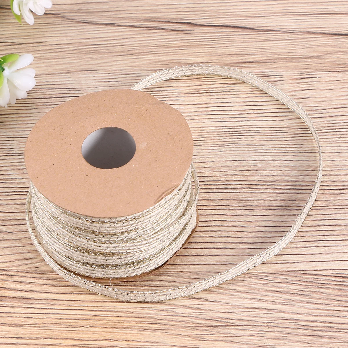 

NOLITOY Jute Twine Natural Rope for Macrame Craft Packaging Burlap Cord Wrapping Ribbon Hessian String White Lace