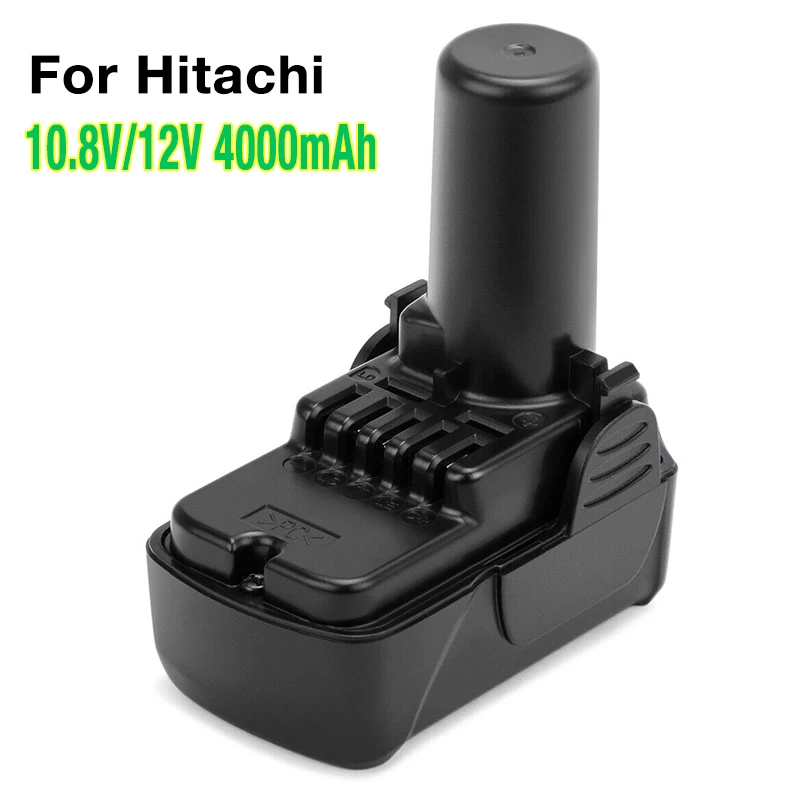 Литий-ионная аккумуляторная батарея 10,8 В/12 в 4000 мАч для беспроводных электроинструментов Hitachi Hikoki CJ10DL DB10DL WH10DC BCL1015 BCL1030 Литий-ионная аккумуляторная батарея 10,8 В/12 в 4000 мАч для беспроводных электроинструментов Hitachi Hikoki CJ10DL DB10DL WH10DC BCL1015 BCL1030