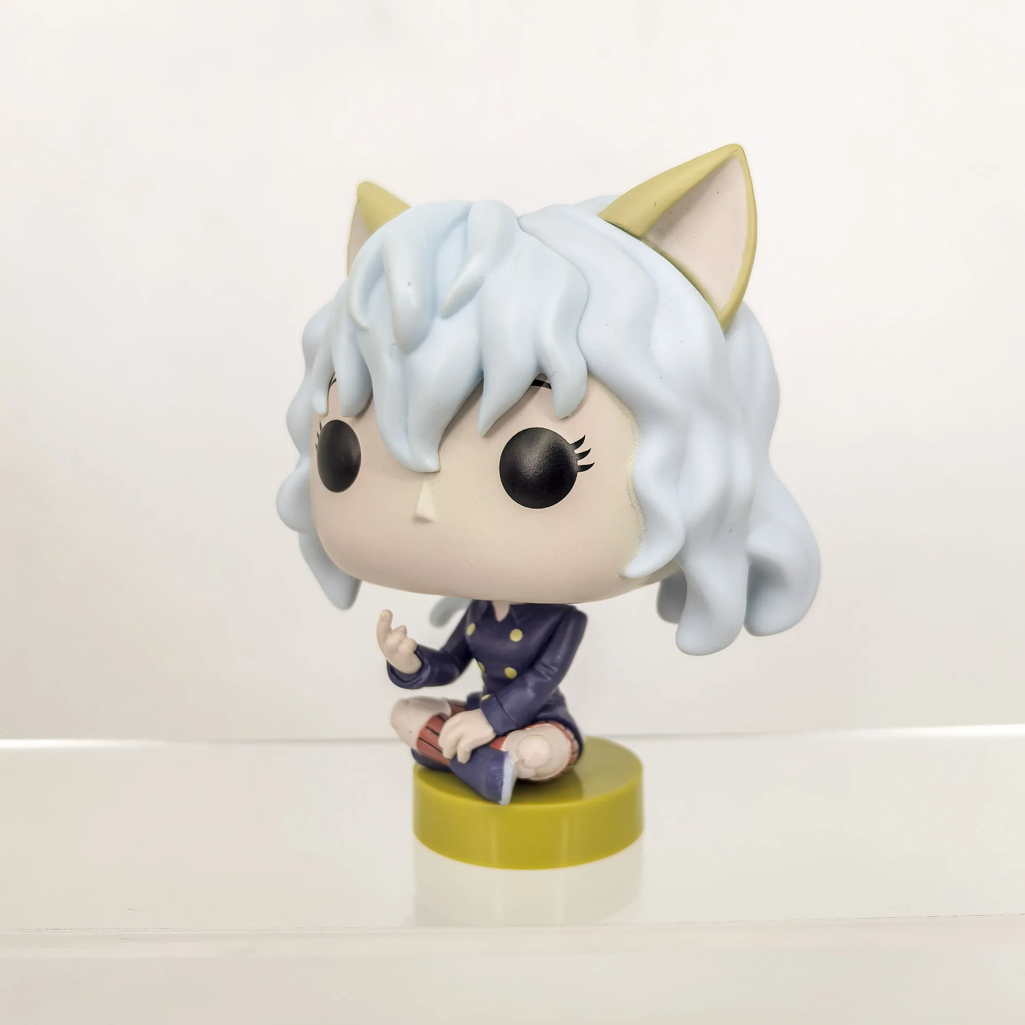 Hunter x hunter animação pitou figura de ação vinil anime modelo brinquedo coleção ornamentos mesa fãs adultos meninos presentes natal