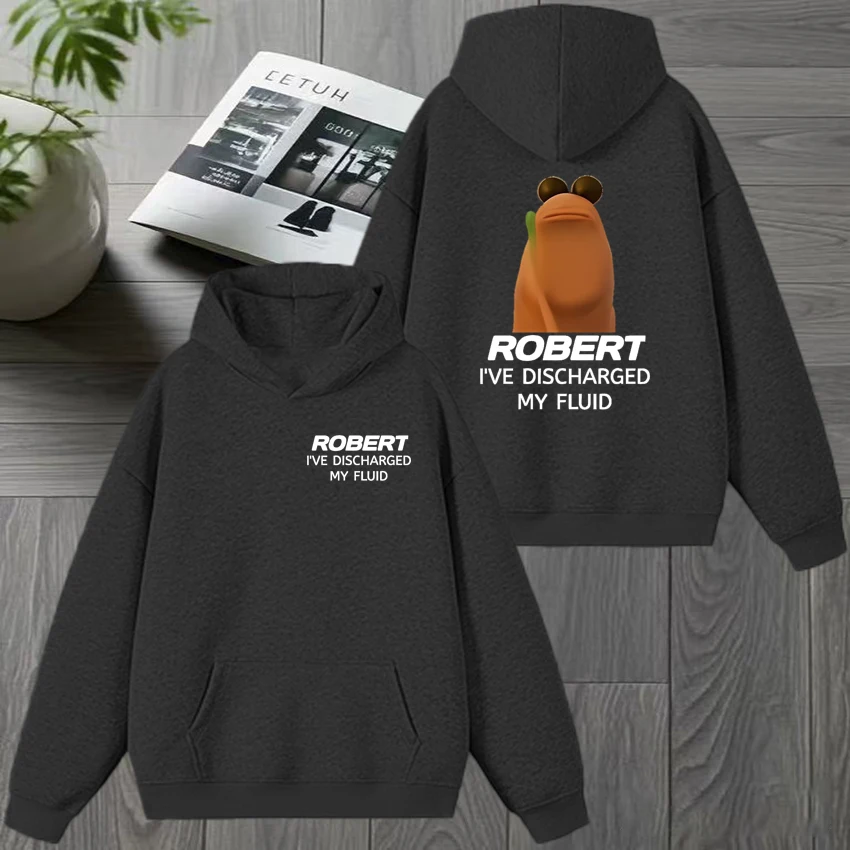 Funny Humor Marcus the Worm Double Sided print Hoodie 2025 Men women harajuku Cartoon Sweatshirt Unisex Fleece Casual pullover - Image 4