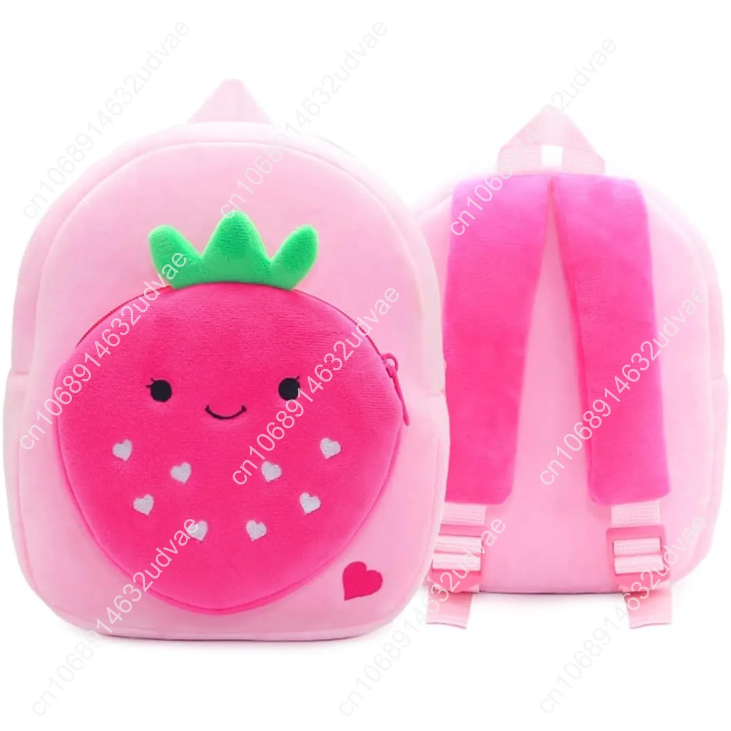 Toddler Backpack for Boys and Girls, Cute Soft Plush Animal Cartoon Mini Backpack Little For Kids 2-6 Years (Cows)
