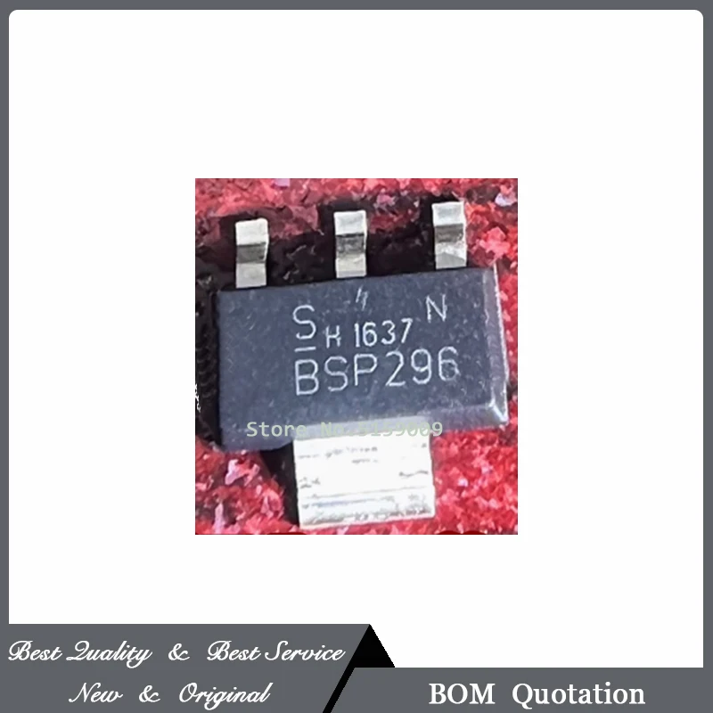 10 Pcs/Lot BSP296 SOT223 100V 1.1A 100% New Original In Stock