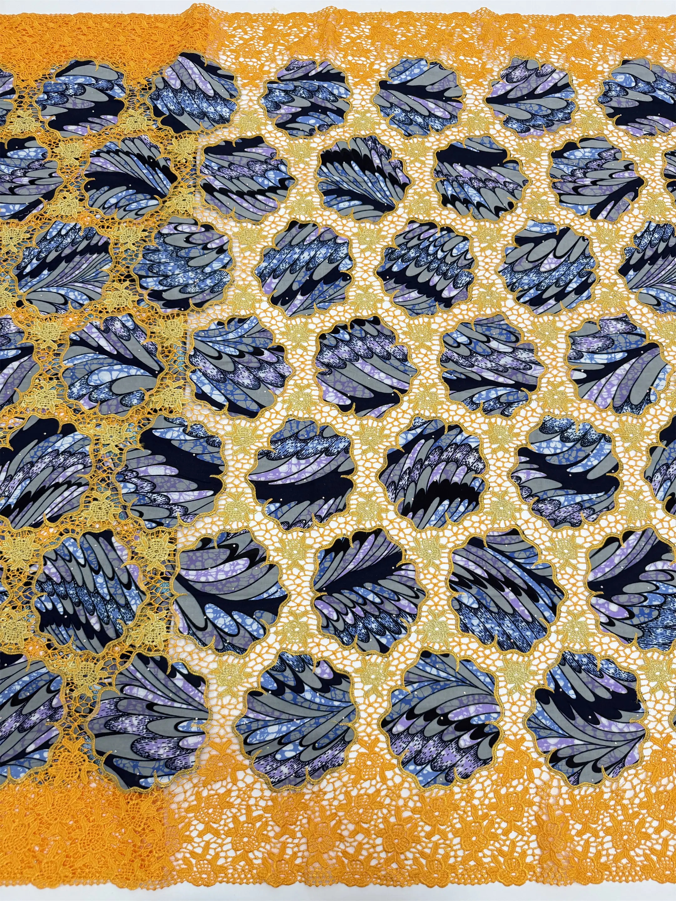 5 jardów wysokiej jakości tkan – African Ankara Print recenzja i cena
