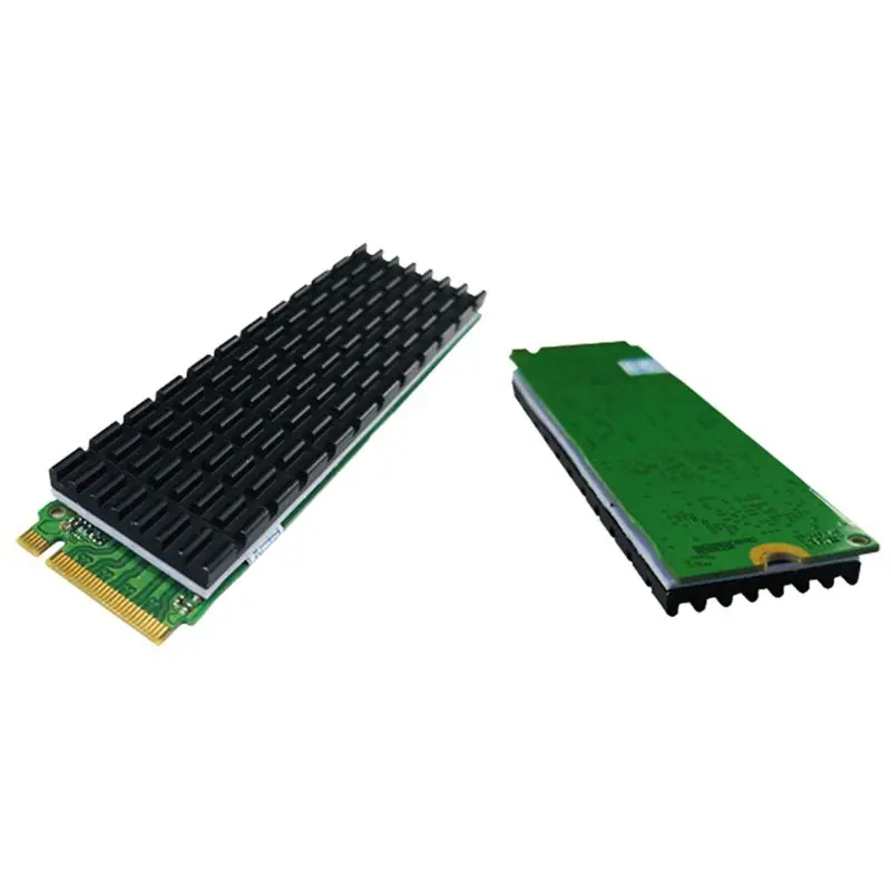 Cho M.2 Rắn Tản Nhiệt Siêu Mỏng Nhôm Nguyên Chất Tản Nhiệt Cho NVME 2280 PCIE SSD 70x22x3m