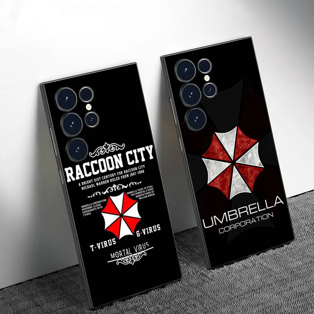 

Umbrella Corporation Phone Case Phone Case For Samsung Galaxy S25 S24 S22 S23 Ultra S21 S20 Plus Frosted Full Soft Case