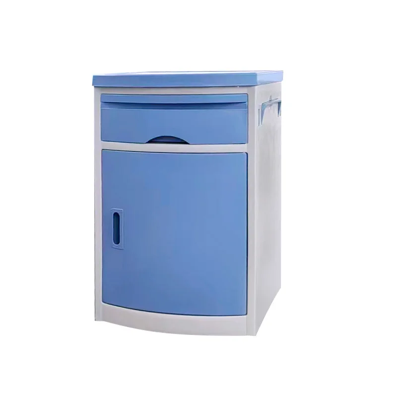 Hospital ABS bedside table Ward Nursing home Clinic Thickened mobile inpatient department with wheel bedside table