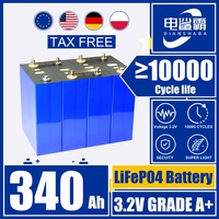 brandneue Lifepo4 Battery 340AH 3.2V wiederaufladbare Batterien RV EV Boat Golf Cart Yacht Van Cell Pack