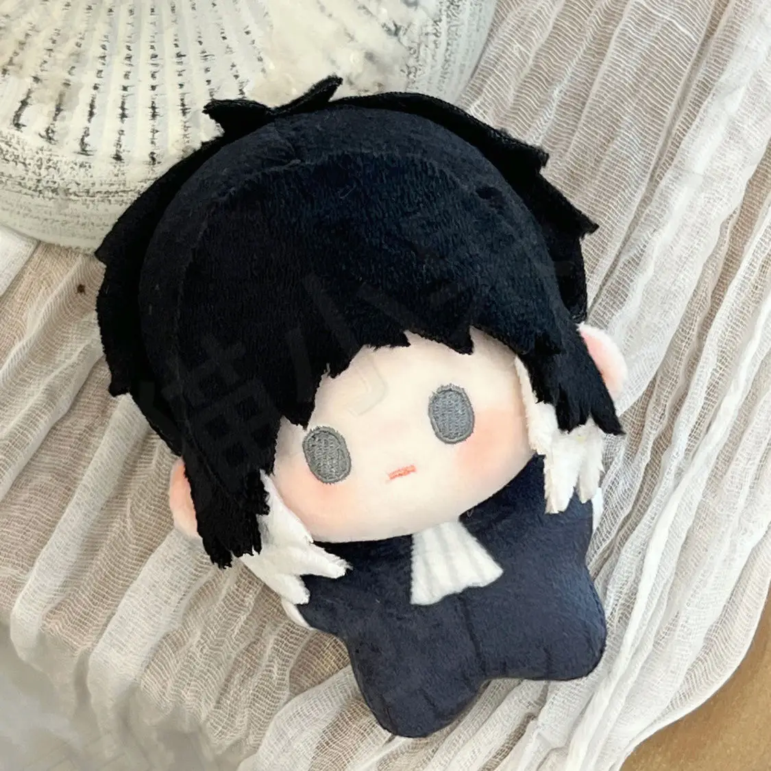 2026 جديد 10 سنتيمتر Ryunosuke Akutagawa تأثيري أفخم دمية Kawaii أنيمي الكرتون القطن دمية ظهره قلادة المفاتيح هدايا عيد الميلاد