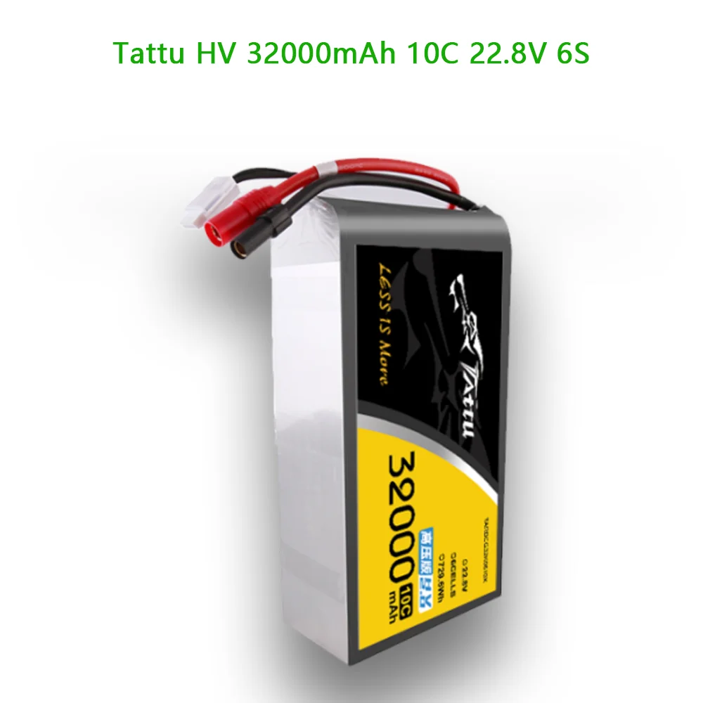 

Tattu HV 32000mAh 10C 22.8V 6S Surveying and Security Drone Battery