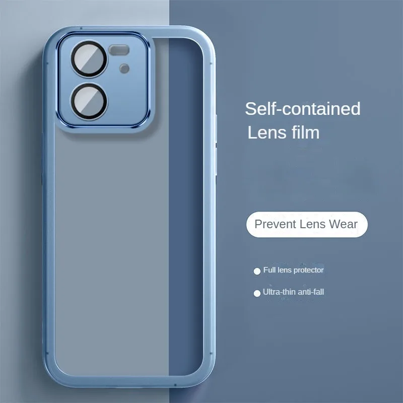 For Xiaomi 13T Case Transparent Camera Lens Protector Cover Soft Frame Funda For Xiaomi 13T Pro Xiaomi13T Pro Phone Cases Capa