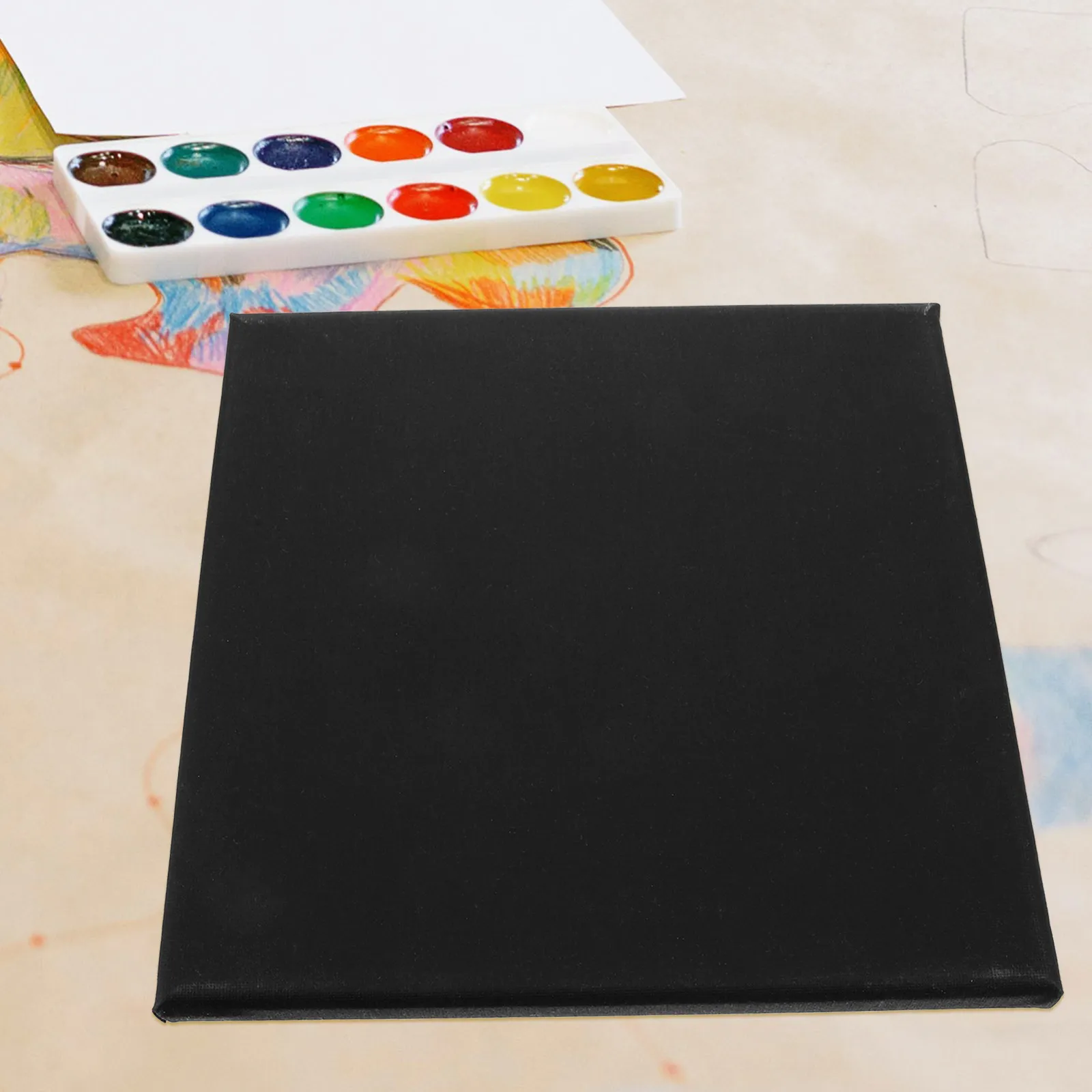 Painting Board Canvas Panel Strong Wear Resistant Artistic Painting Board Suitable for Students Beginners Drawing