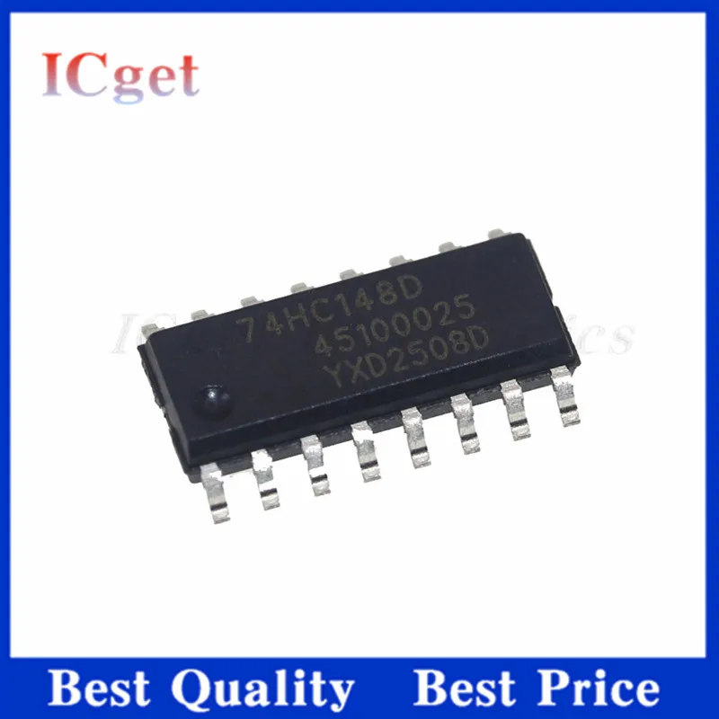 10Pcs New SN74HC148DR 74HC148D HC148 SOP16 Logic Chip