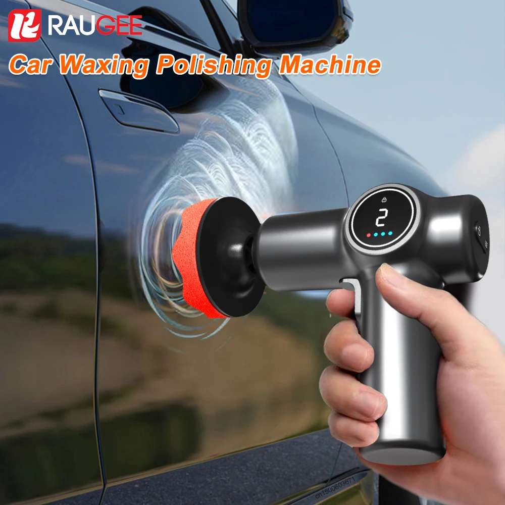 Car Waxing Polishing Sanding Machine Wireless Car Paint Scratch Repair Windscreen Glass Oil Film Remove Machine Leather Care