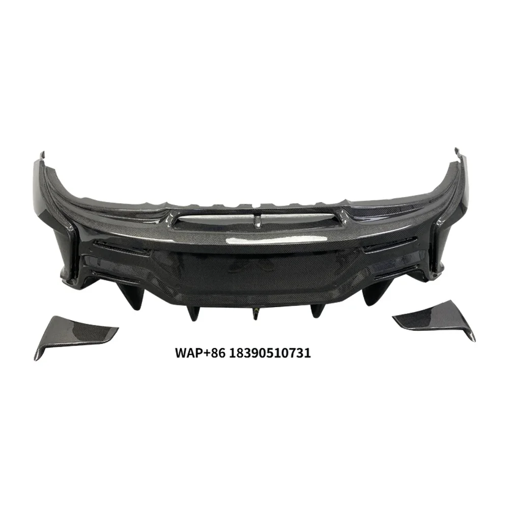 High-quality 600LT Style Carbon Fibre Body Kit Rear Bumper Diffuser for McLaren 540C 570S 570GT
