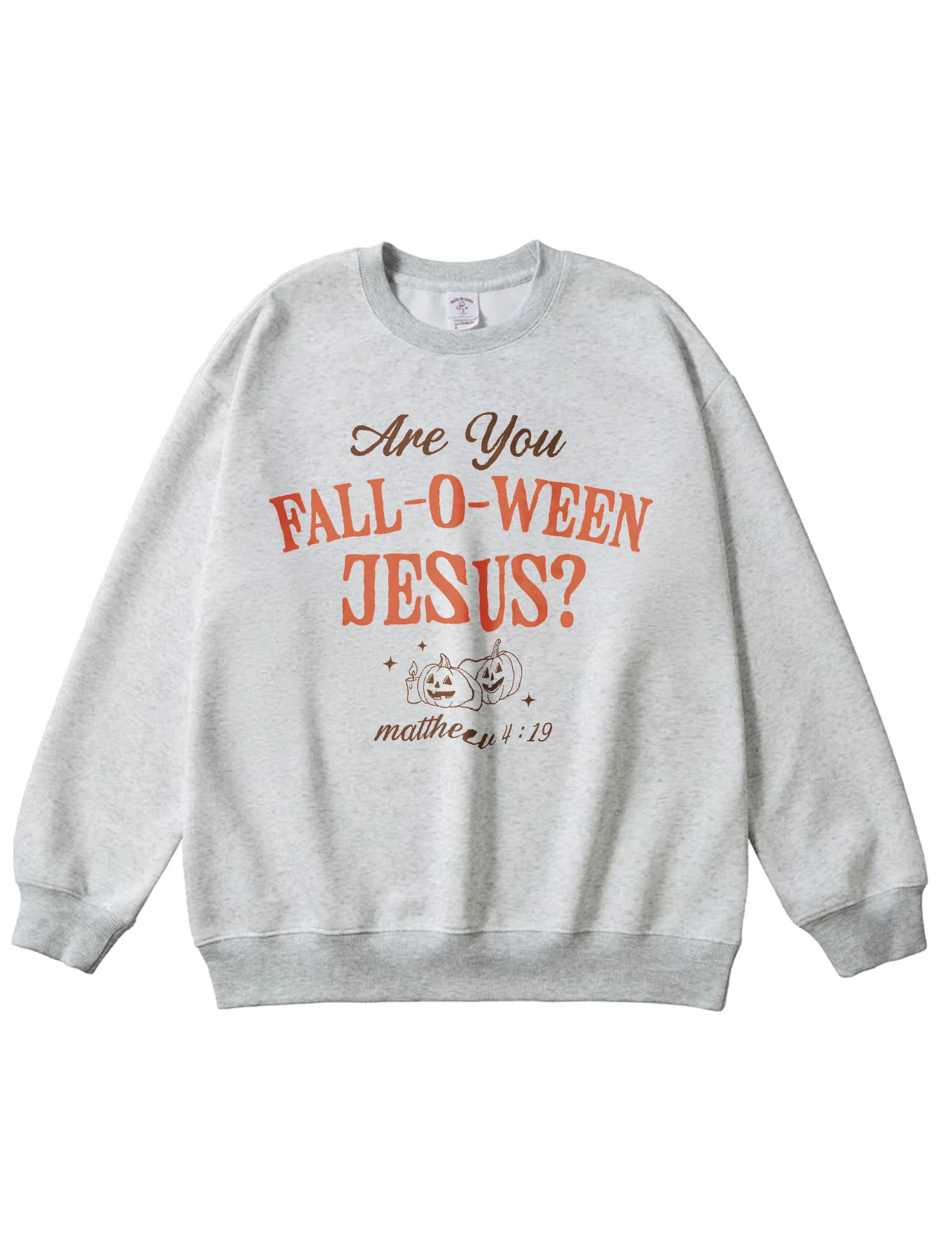 

Осенне-христианский женский модный разноцветный джемпер с круглым вырезом, свободный крой из хлопка на осень-зиму, идеально подходящий для спортивного стиля на Хэллоуин