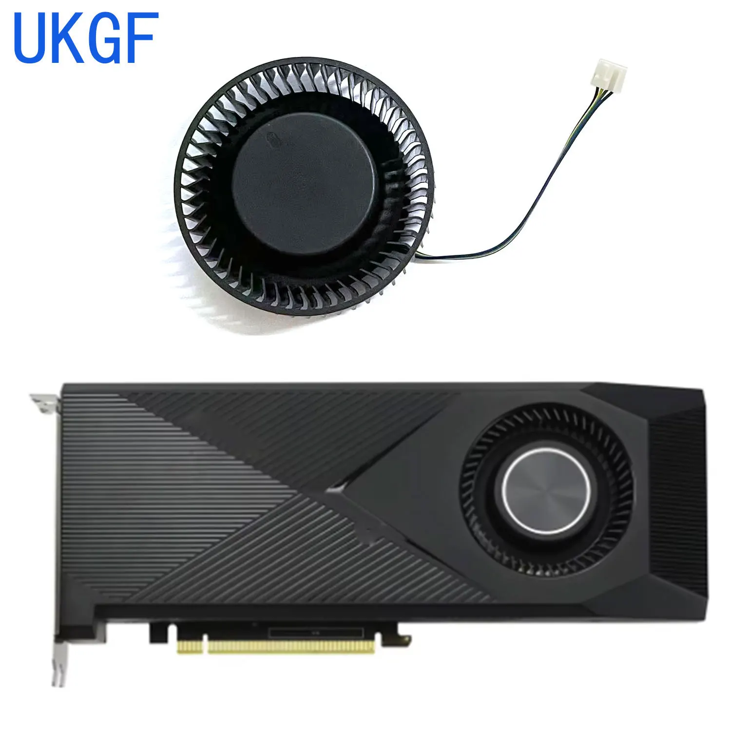 

Original 4 PIN CF7525U12D PLD08025B12HH RTX 3080 3090 GPU fan for ASUS RTX 3070 Ti 3080 3090 TURBO graphics card