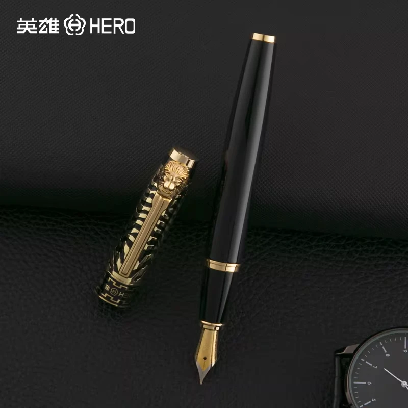 Hero 779 Fountain Pen | Official Authentic | Business Office Writing & Calligraphy Pen | Iridium Nib Gift Pen for Adults