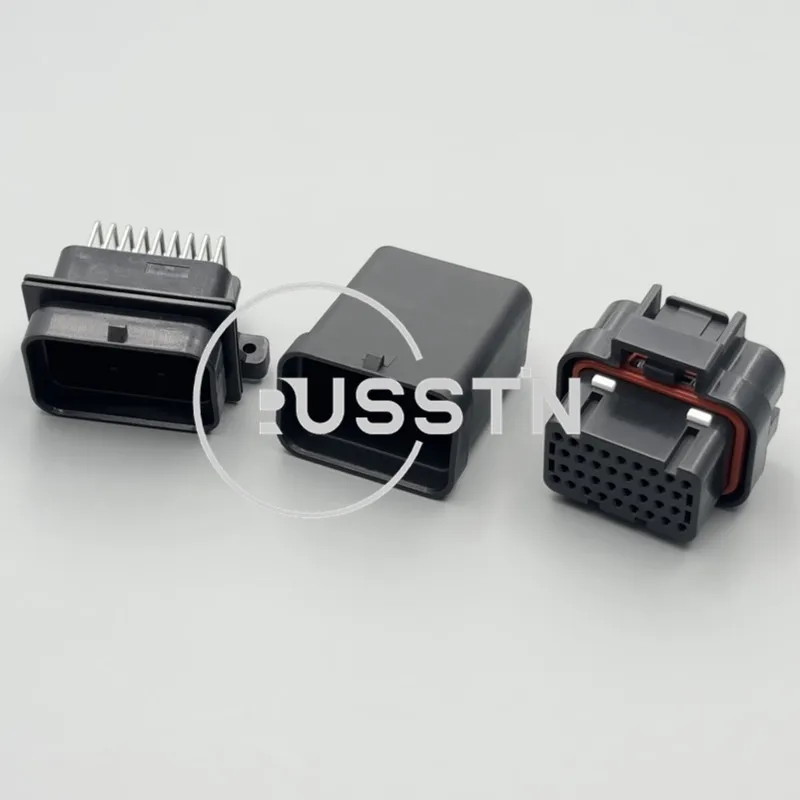 

1 Set 34 Pin AMP Superseal 1.0 Automotive Connector Auto ECU Socket AC Assembly With Terminals 4-1437290-1