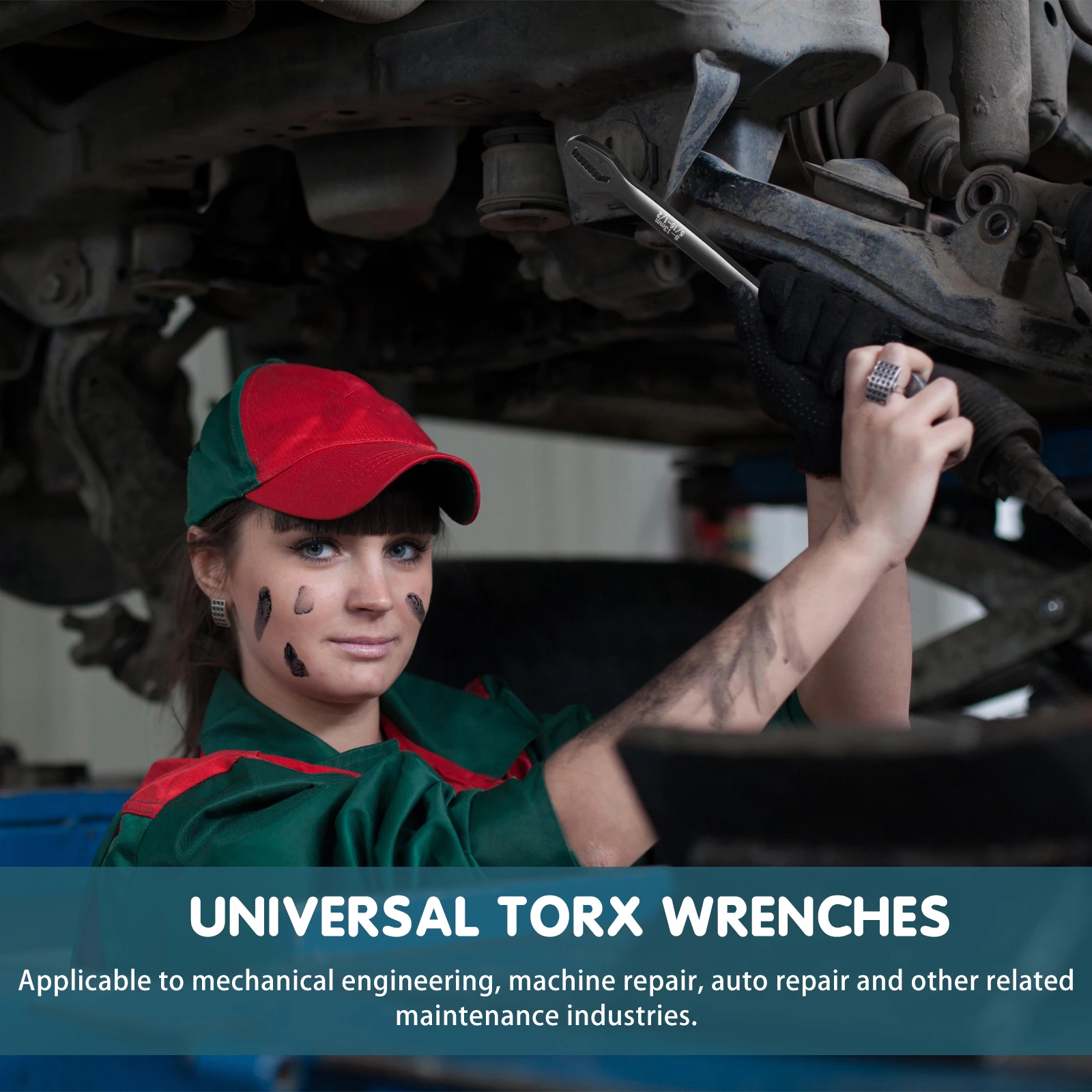 

Multifunctional Wrench Double End Spanner Self Tightening Steel Universal Tools Home Repair Chrome Vanadium H Tools