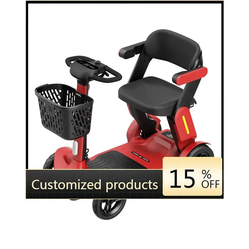 

High quality, safe and reliable2025 Best Selling Scooter Electric Adult 4 Wheel Parable Electromagnetic Brake 4 Wheel Electric S