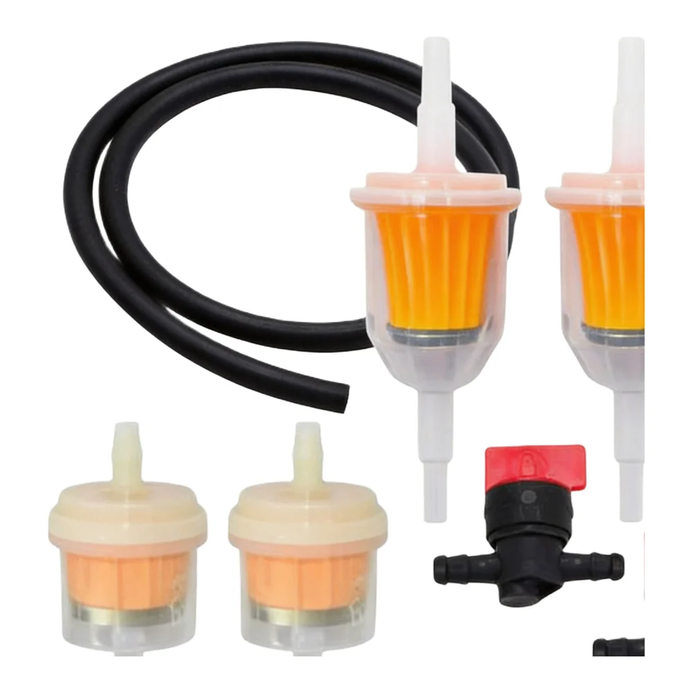 As Shown Carburetor Kit Carburetor Repair Kit Fuel Filter Valve And Clamp Kit Comprehensive Coverage Easy Installation Process