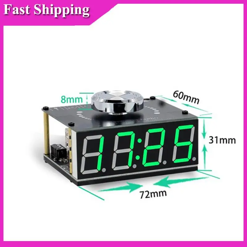 Sensitive 1Set Stereo Bluetooth Digital Amplifier Board Module Multifunction HIFI-Grade 50Wx2 Black With WIFI Timing Clock Modul