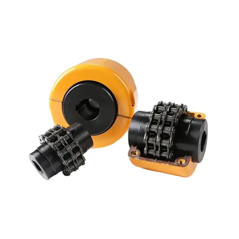 1PC KC5018 Roller Chain Coupling Hole 18-45mm Roller Gear Coupling Pinion Blackened With Housing