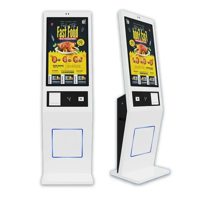 21.5 inch custom electronic interactive smart touch machine Android/Windows end point self-service payment kiosk hot sales