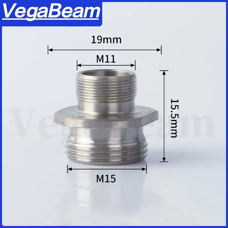 حامل فوهة الليزر لرأس القطع BS محول الأصلي BT10075057 D19 M11 M15 H15.5 فوهة لأجزاء رأس القطع بالليزر من الألياف #6