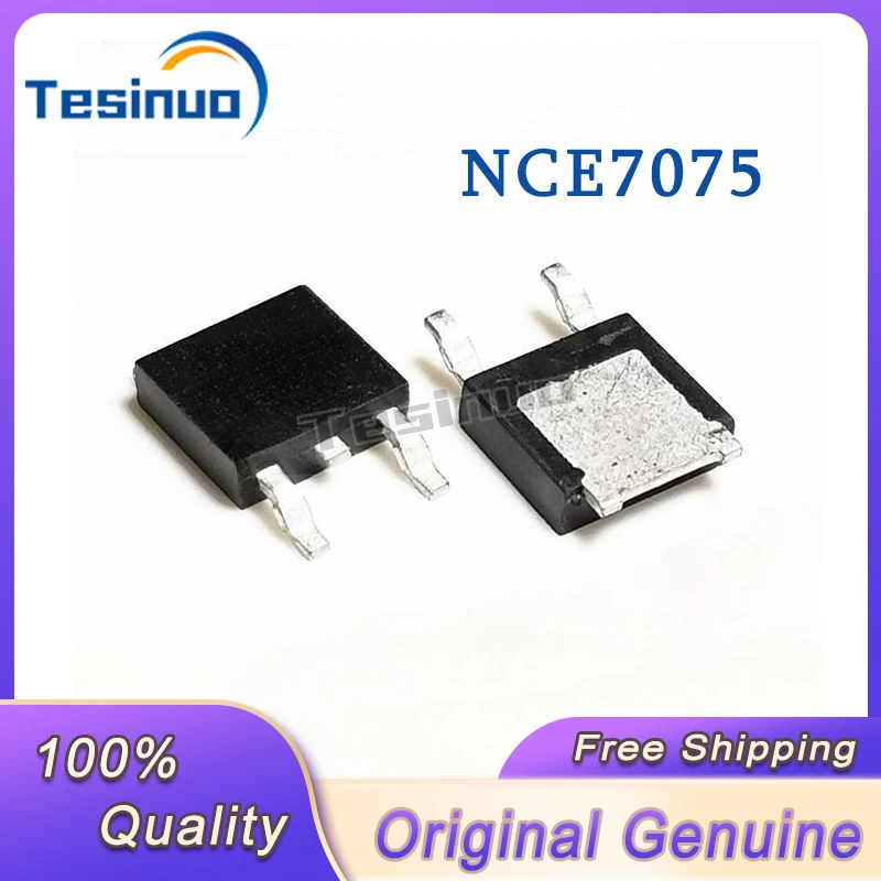 20/PCS New Original NCE7075K Field effect tube MOSFET-N 70V 75A TO-252 In Stock