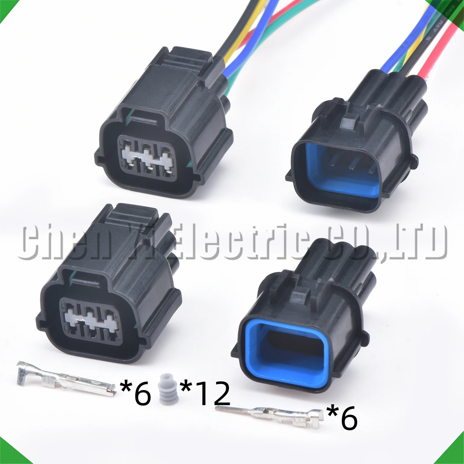 6 Pin Automotive Connectors Throttle Idle Motor valve Wire harness plug PB535-06027 PB521-06020 For Mazda MitsubisIdle PAJERO