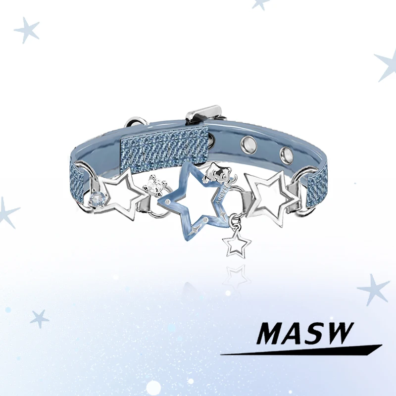 MASW Original Design Sweet Korean Temperament Star Bracelet For Women Party Gifts Fashion Jewelry Cool Trend Fine Accessories