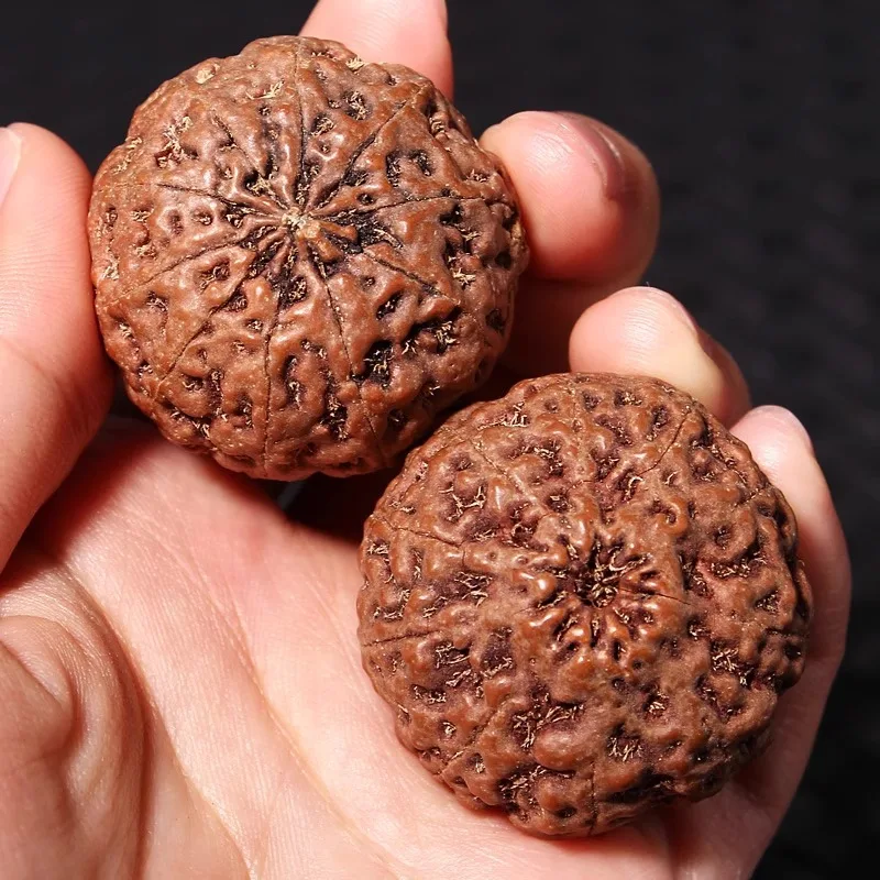 Bodhi handball, a pair of original ecology, six, seven or eight petals, ribbed text play handle plate, bracelet chain