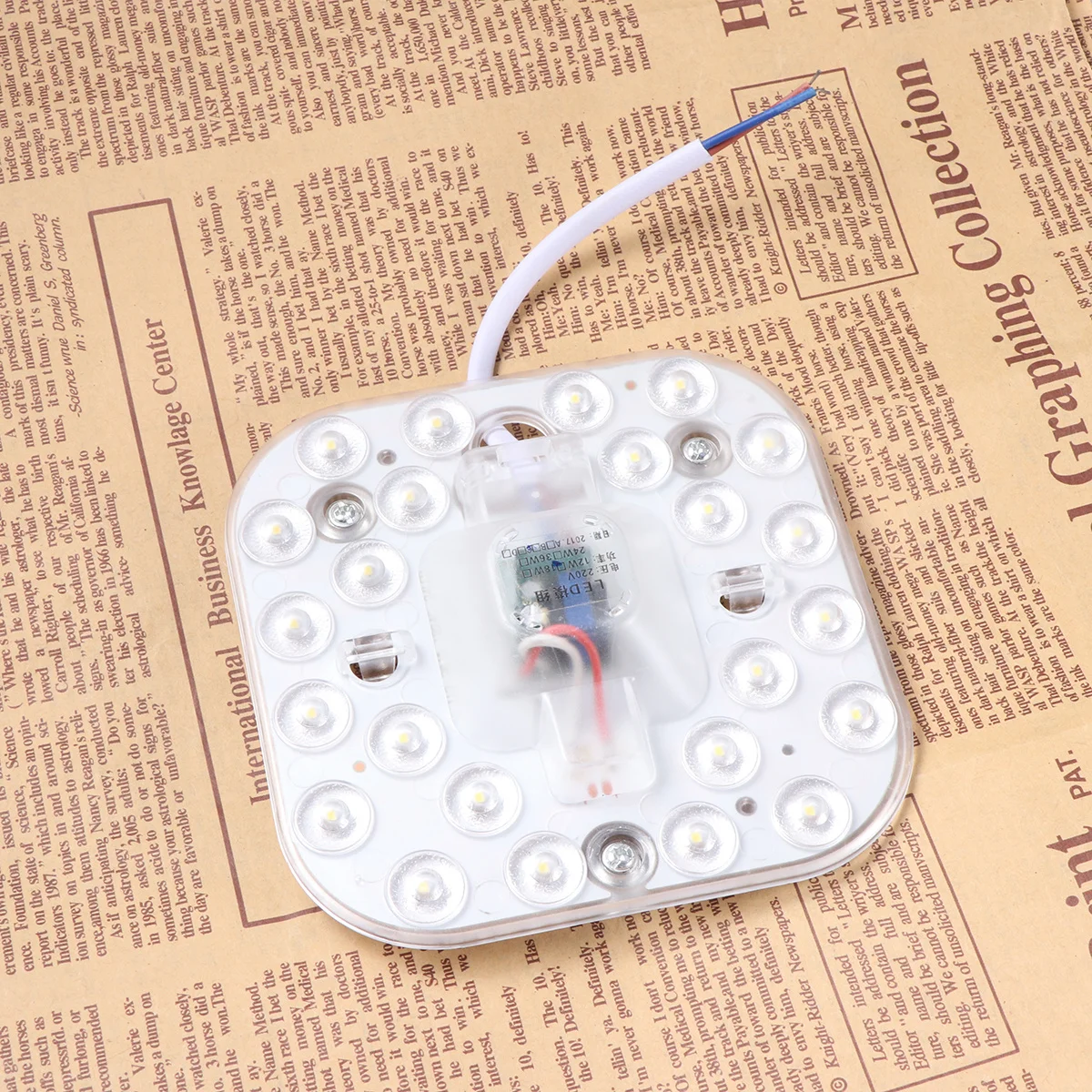 

12W 960Lm 6000K LED Ceiling Light Panel Module for Home Office Kitchen Bedroom with Magnetic Legs 220V White Smd 2835 Energy