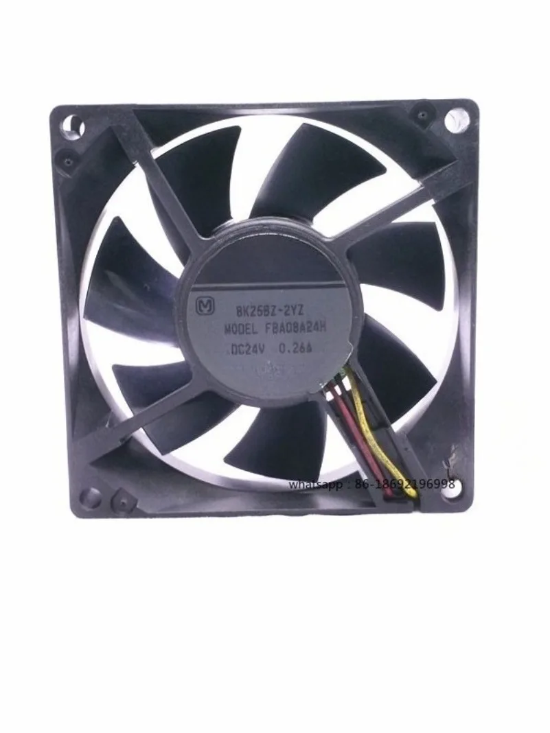 

Ультра тихий вентилятор для корпуса 8 см 8 см FBA08A24H 8025 24 В 0,26 А