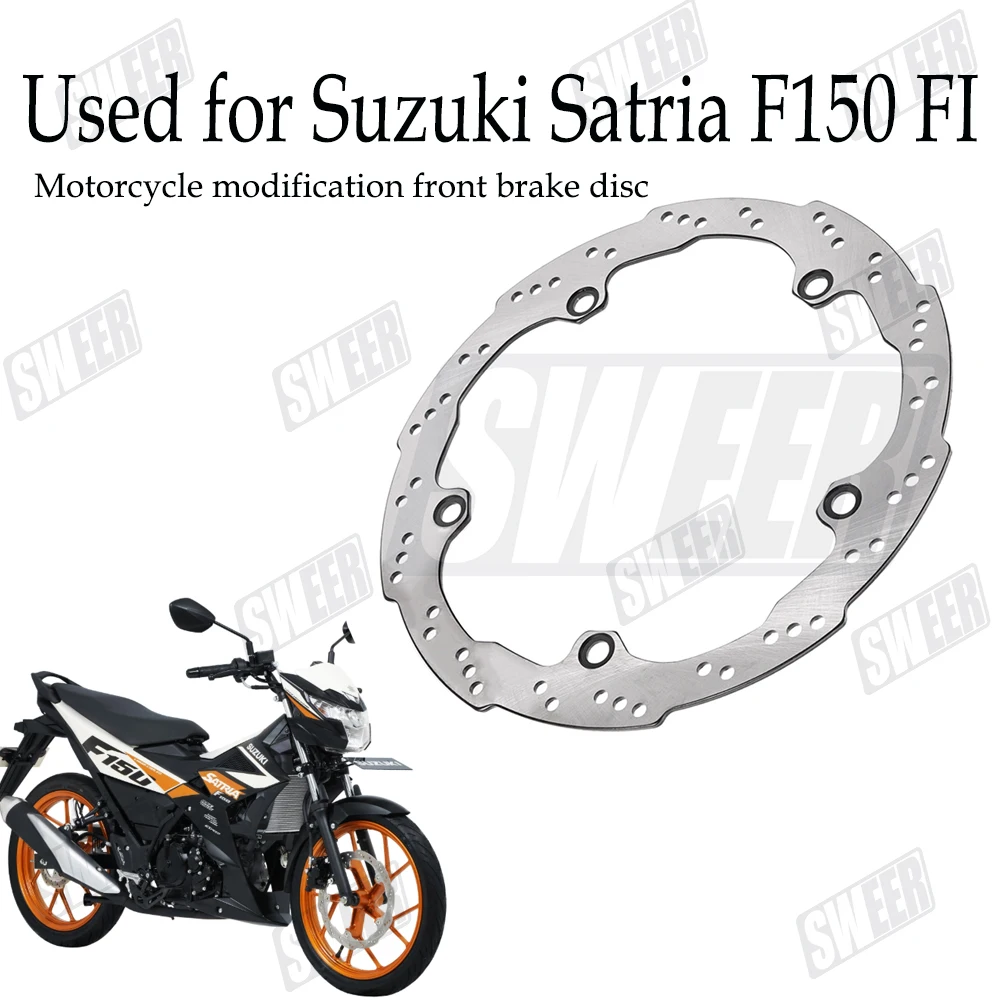 Motorcycle modification front brake disc, suitable For Suzuki Satria F150 FI brake disc 290mm modified floating disc brake